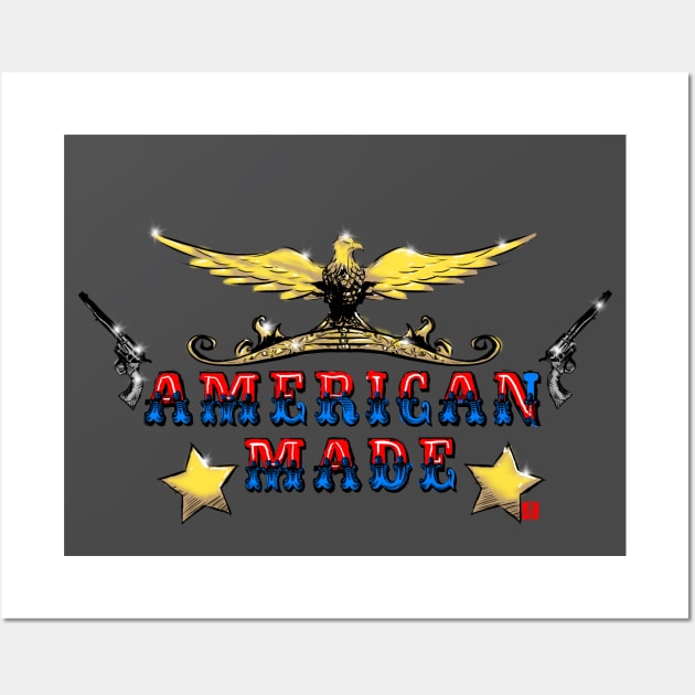 AMERICAN MADE Wall Art by PickledGenius